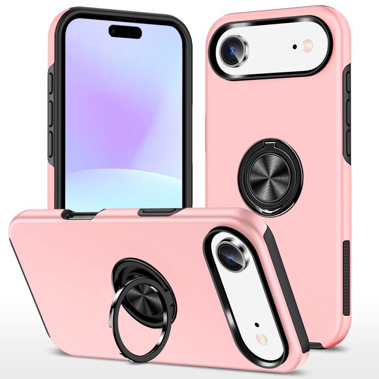 PC + TPU Magnetic Phone Case with Invisible Ring Holder, For iPhone 17 Pro Max, For iPhone 17, For iPhone 17 Air