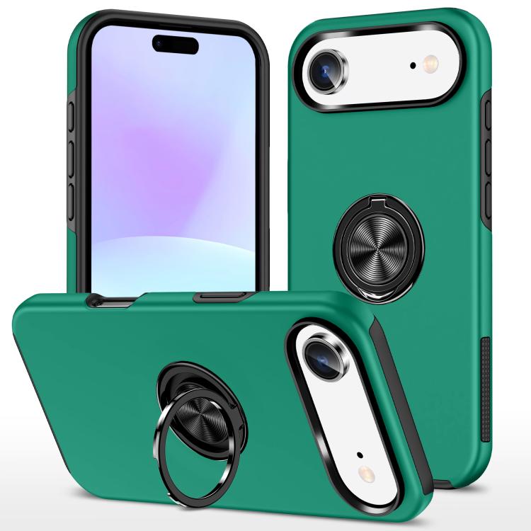 PC + TPU Magnetic Phone Case with Invisible Ring Holder, For iPhone 17 Pro Max, For iPhone 17, For iPhone 17 Air