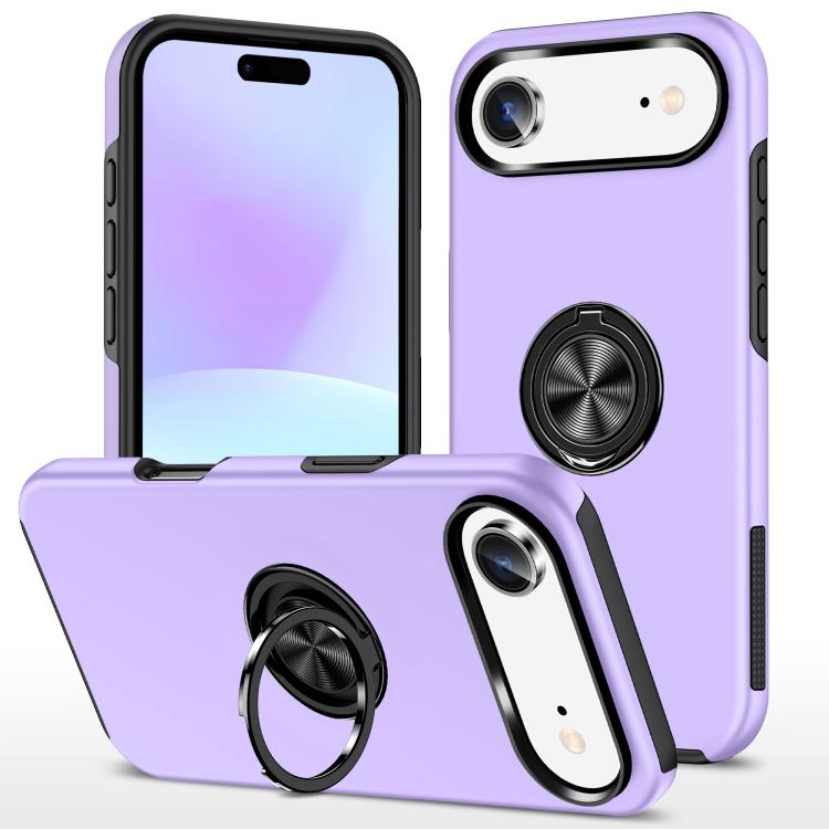 PC + TPU Magnetic Phone Case with Invisible Ring Holder, For iPhone 17 Pro Max, For iPhone 17, For iPhone 17 Air