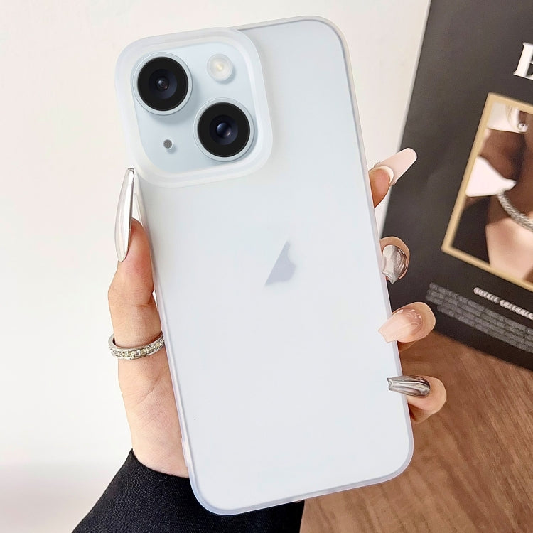 Frosted Translucent TPU Full Coverage Phone Case, For iPhone 15 Pro Max, For iPhone 15 Pro, For iPhone 15 Plus, For iPhone 15