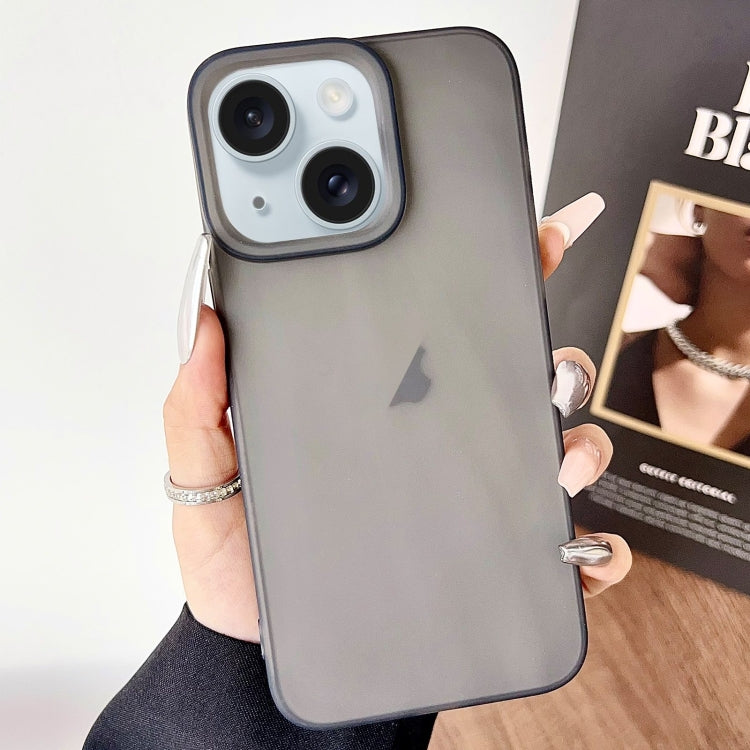 Frosted Translucent TPU Full Coverage Phone Case, For iPhone 15 Pro Max, For iPhone 15 Pro, For iPhone 15 Plus, For iPhone 15