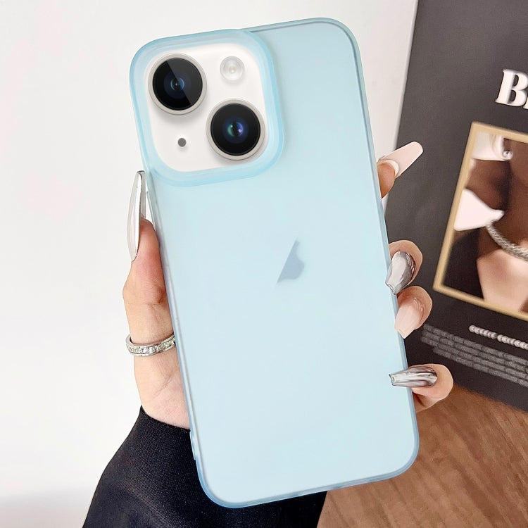 Frosted Translucent TPU Full Coverage Phone Case, For iPhone 14 Plus, For iPhone 14, For iPhone 14 Pro, For iPhone 14 Pro Max