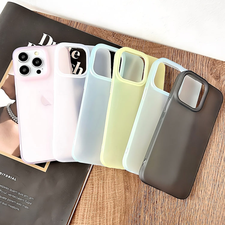 Frosted Translucent TPU Full Coverage Phone Case