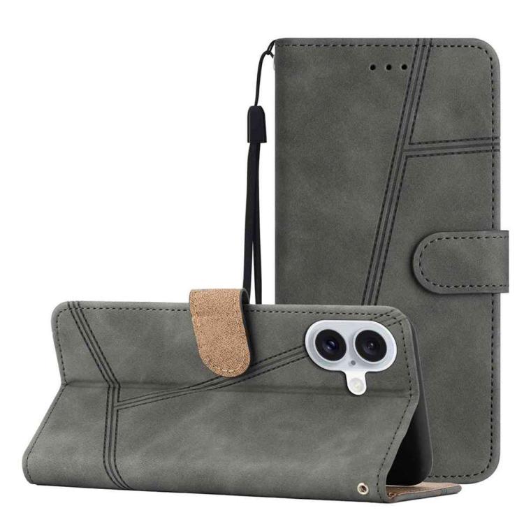 Skin-feel Stitching Leather Phone Case