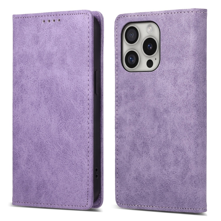 Business Solid Color Magnetic RFID Leather Phone Case, iPhone 16e, For iPhone 16 Pro Max, For iPhone 16 Pro, For iPhone 16 Plus