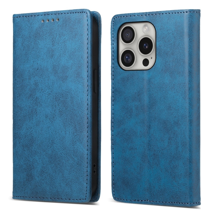 Business Solid Color Magnetic RFID Leather Phone Case, iPhone 16e, For iPhone 16 Pro Max, For iPhone 16 Pro, For iPhone 16 Plus