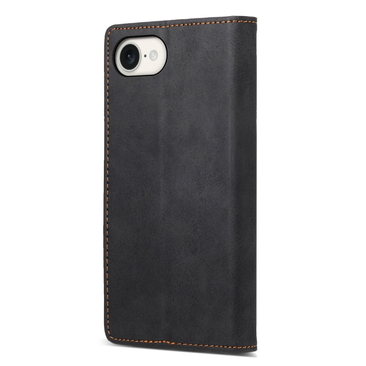 Business Solid Color Magnetic RFID Leather Phone Case, iPhone 16e, For iPhone 16 Pro Max, For iPhone 16 Pro, For iPhone 16 Plus