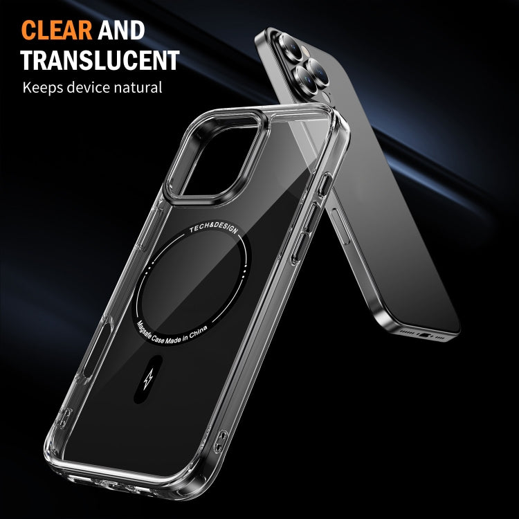 Airbag Magsafe PC Hybrid TPU Phone Case, For iPhone 16 Pro Max, For iPhone 16 Pro, For iPhone 16 Plus, For iPhone 16