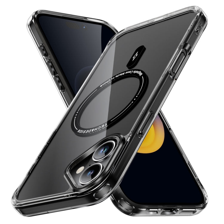 Airbag Magsafe PC Hybrid TPU Phone Case, For iPhone 16 Pro Max, For iPhone 16 Pro, For iPhone 16 Plus, For iPhone 16