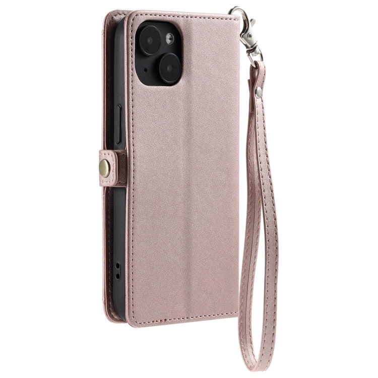 Wallet Multi-card Slot Leather Phone Case with Lanyard, For iPhone 14, For iPhone 14 Pro, For iPhone 14 Pro Max, For iPhone SE 2022 / SE 2020 / 7 / 8