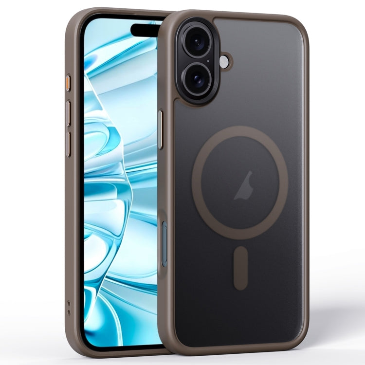 Frosted MagSafe Magnetic Phone Case, For iPhone 16e, For iPhone 16 Pro Max, For iPhone 16 Pro, For iPhone 16 Plus