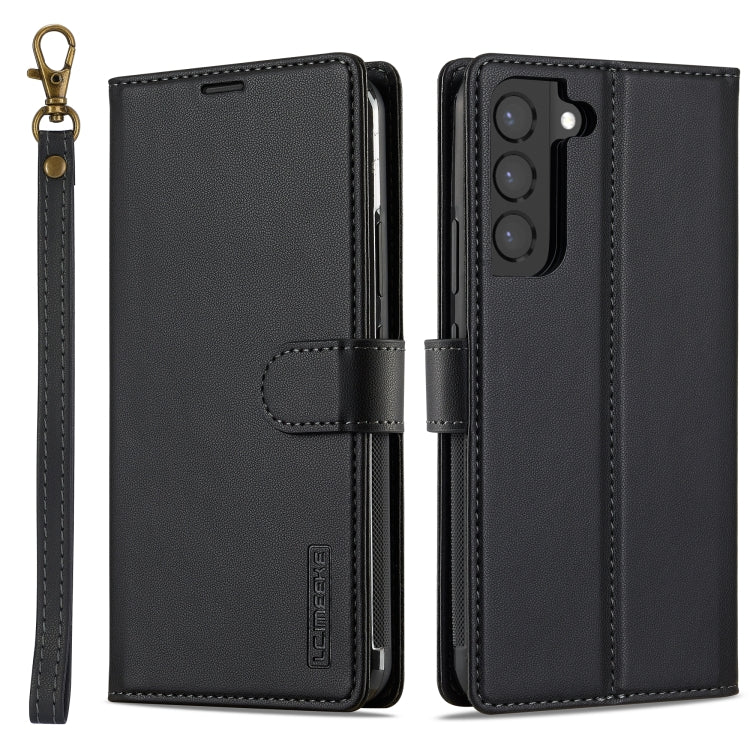 LC.IMEEKE L2 Series Detachable Magsafe PU Phone Case with Lanyard, For Samsung Galaxy S23 FE 5G, For Samsung Galaxy S20 FE 5G, For Samsung Galaxy S22+ 5G