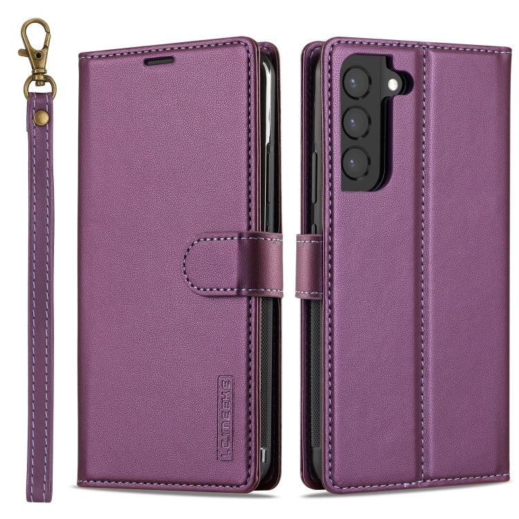 LC.IMEEKE L2 Series Detachable Magsafe PU Phone Case with Lanyard, For Samsung Galaxy S23 FE 5G, For Samsung Galaxy S20 FE 5G, For Samsung Galaxy S22+ 5G