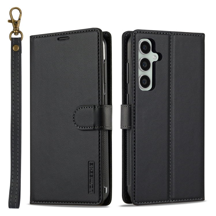 LC.IMEEKE L2 Series Detachable Magsafe PU Phone Case with Lanyard, For Samsung Galaxy S23 FE 5G, For Samsung Galaxy S20 FE 5G, For Samsung Galaxy S22+ 5G