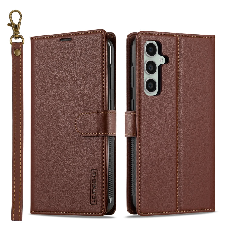 LC.IMEEKE L2 Series Detachable Magsafe PU Phone Case with Lanyard, For Samsung Galaxy S23 FE 5G, For Samsung Galaxy S20 FE 5G, For Samsung Galaxy S22+ 5G