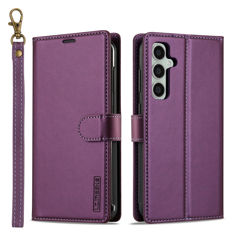 LC.IMEEKE L2 Series Detachable Magsafe PU Phone Case with Lanyard, For Samsung Galaxy S23 FE 5G, For Samsung Galaxy S20 FE 5G, For Samsung Galaxy S22+ 5G