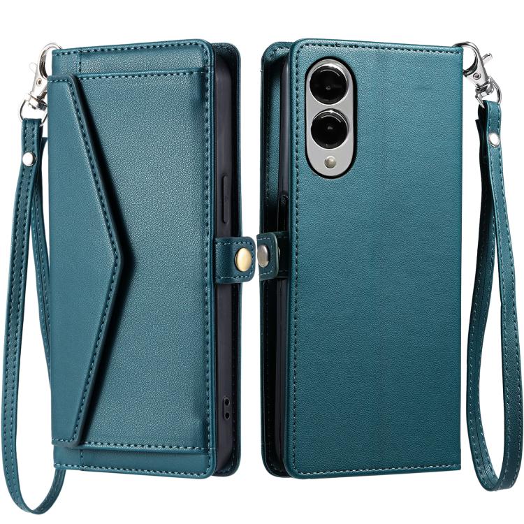Wallet Multi-card Slot Leather Phone Case with Lanyard, For Samsung Galaxy S25 FE 5G, For Samsung Galaxy S25 Edge 5G, For Samsung Galaxy S25 5G, For Samsung Galaxy S25+ 5G