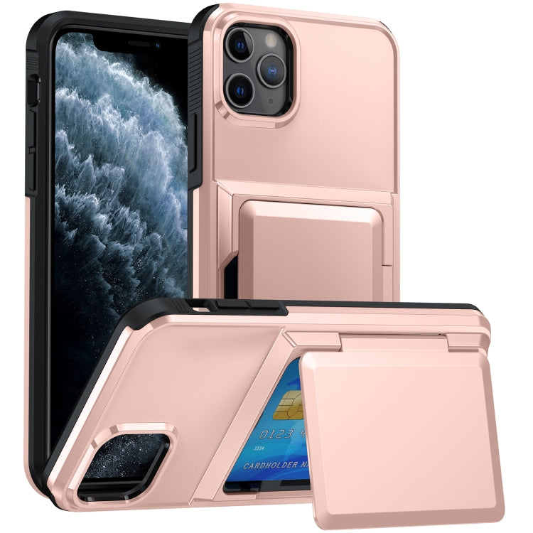 Card Slot Holder Phone Case, For iPhone 12 Pro Max, For iPhone 11 Pro Max, For iPhone 11, For iPhone 11 Pro