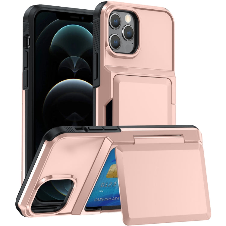 Card Slot Holder Phone Case, For iPhone 12 Pro Max, For iPhone 11 Pro Max, For iPhone 11, For iPhone 11 Pro