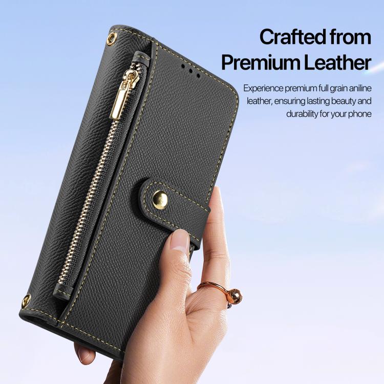 DUX DUCIS Lawa Series 2 in 1 Wallet Zipper Detachable MagSafe Phone Case with Lanyard, For iPhone 17 Pro Max, For iPhone 17 Pro, For iPhone 17, For iPhone 17 Air, iPhone 16e, For iPhone 16 Pro Max, For iPhone 16 Pro, For iPhone 16 Plus