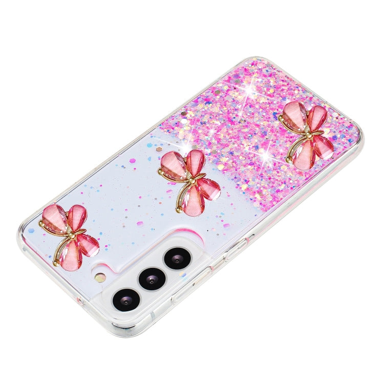 Luminous Starry Sky Glitter Butterfly TPU Phone Case