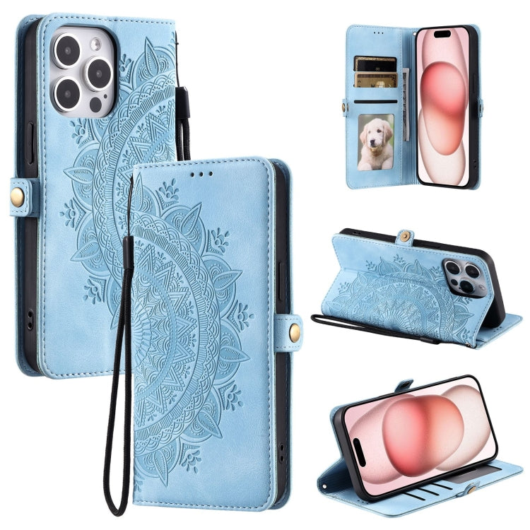 Skin Feel Totem Embossed Leather Phone Case, For iPhone 14 Pro Max, For iPhone 7 / 8 / SE 2022, For iPhone 13 Pro Max, For iPhone 13 Pro
