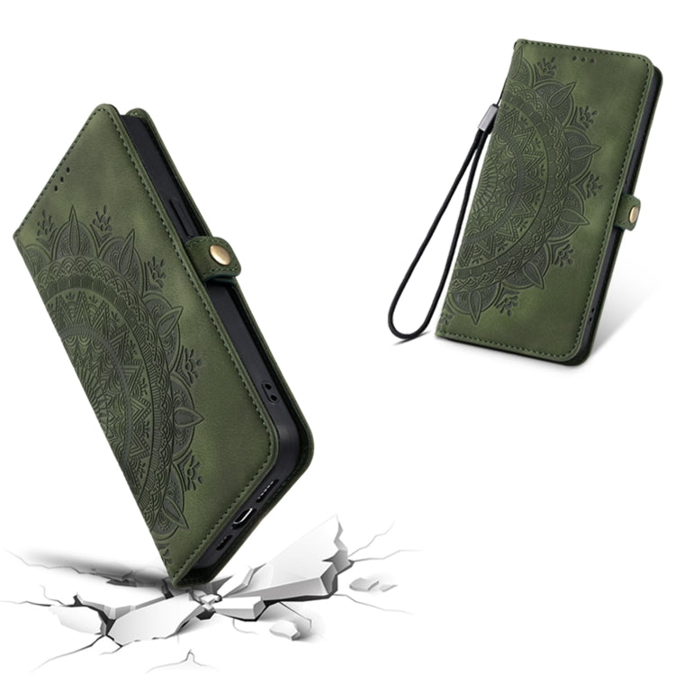 Skin Feel Totem Embossed Leather Phone Case, For iPhone 12 mini, For iPhone 11 Pro Max, For iPhone 11, For iPhone 11 Pro