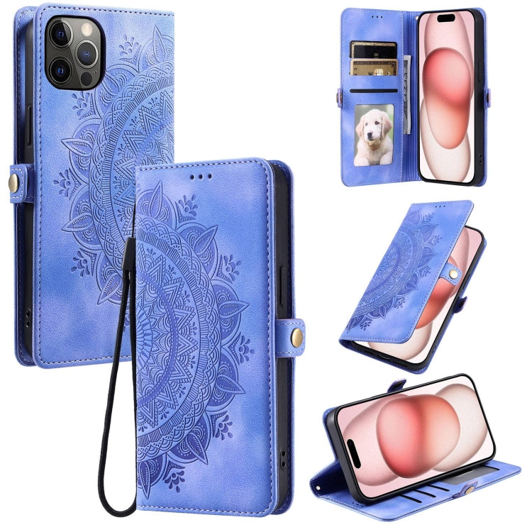 Skin Feel Totem Embossed Leather Phone Case, For iPhone 12 mini, For iPhone 11 Pro Max, For iPhone 11, For iPhone 11 Pro