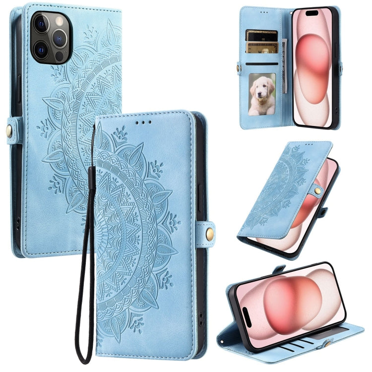 Skin Feel Totem Embossed Leather Phone Case, For iPhone 12 mini, For iPhone 11 Pro Max, For iPhone 11, For iPhone 11 Pro