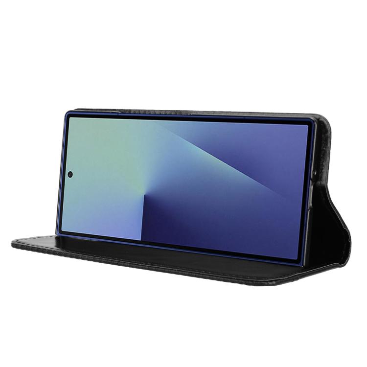 Magnetic Buckle Retro Texture Leather Phone Case