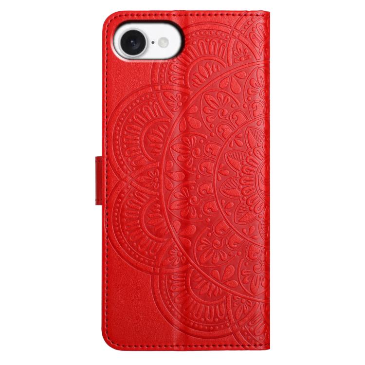 Flower Embossed Leather Phone Case