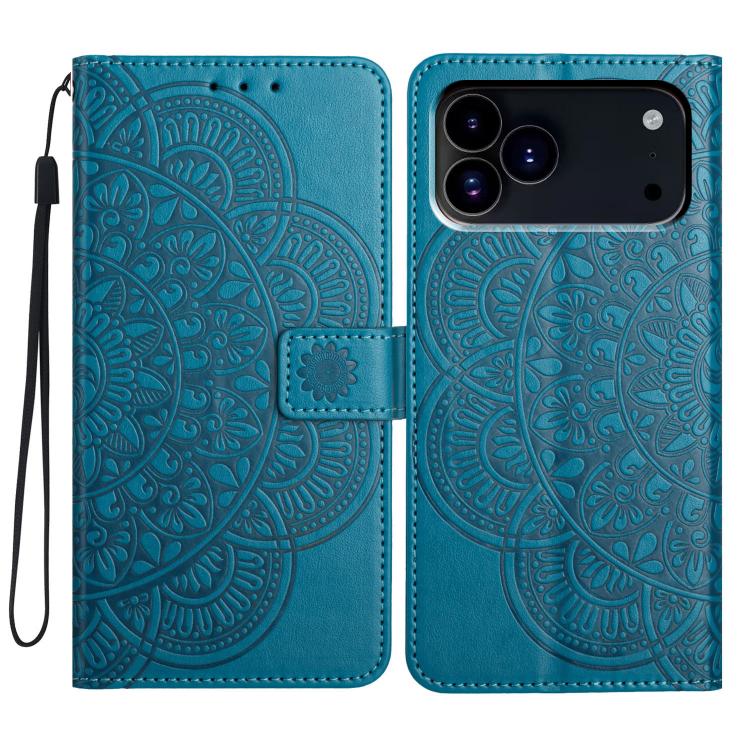 Flower Embossed Leather Phone Case