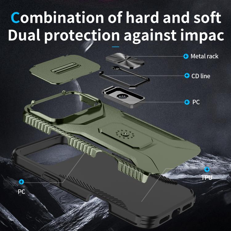 Sliding Camshield Holder Phone Case