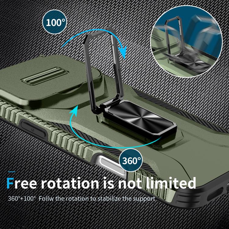 Sliding Camshield Holder Phone Case