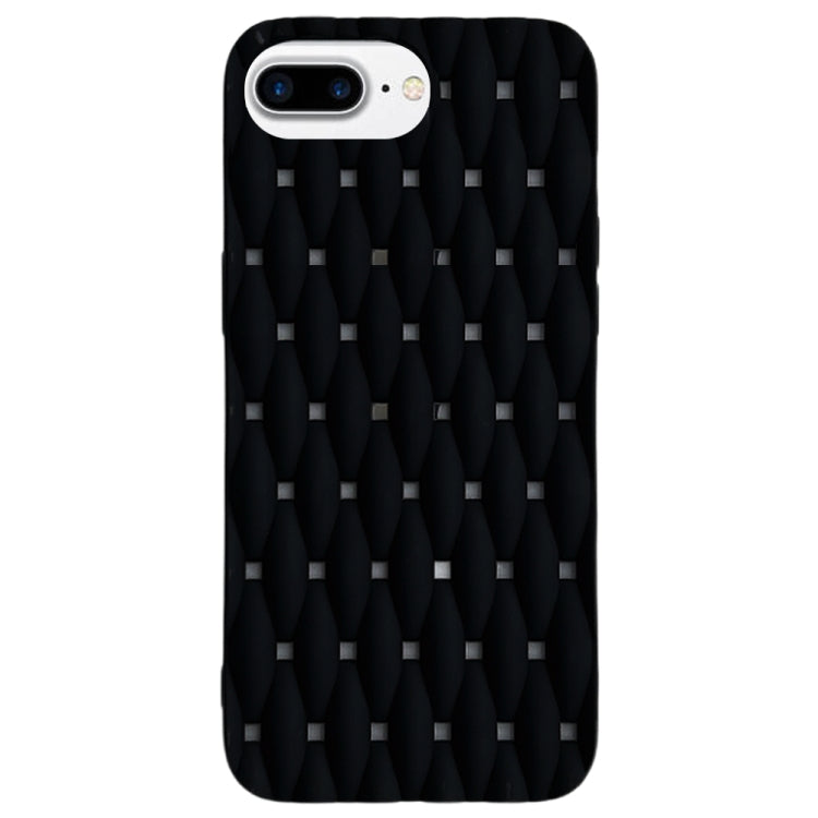 Weave Cooling Solid Color TPU Phone Case, For iPhone XS Max, For iPhone 7 Plus / 8 Plus