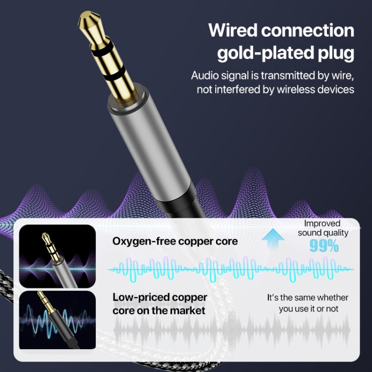 2 in 1 8 Pin, USB-C / Type-C to 3.5mm Car AUX Audio Adapter Cable