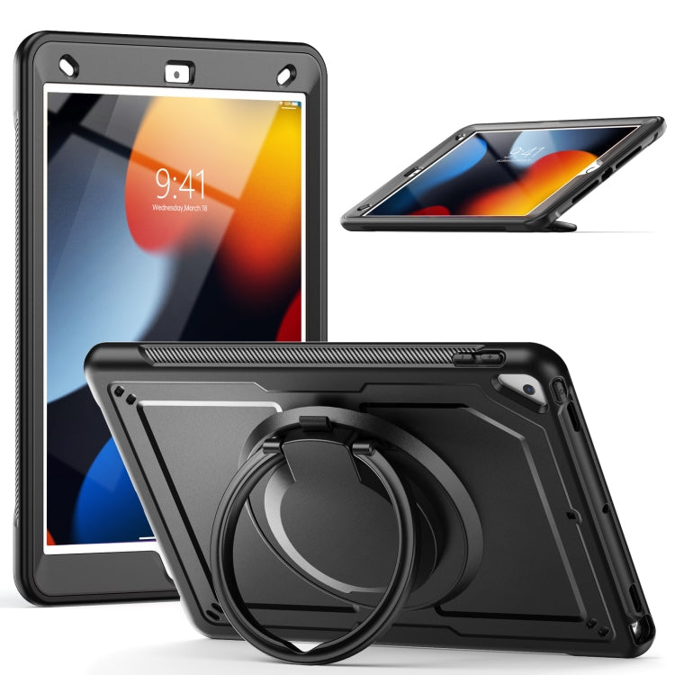 Honeycomb Hybrid Tablet Case with Handle Holder & Strap