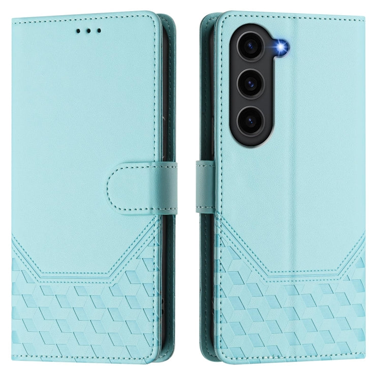 Honeycomb Embossing RFID Leather Phone Case
