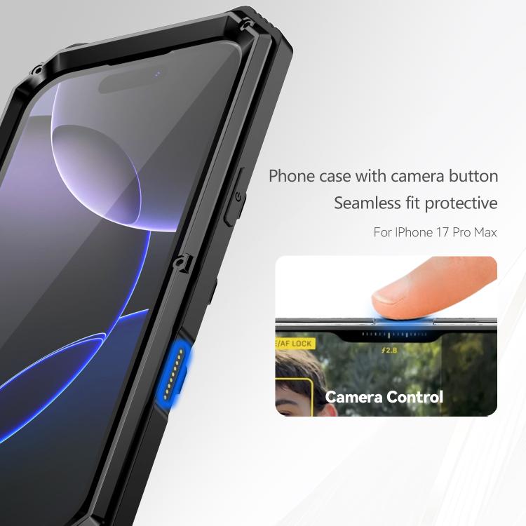 R-JUST Life Waterproof Dustproof Shockproof Holder Phone Case
