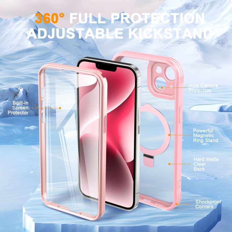 Skin Feel MagSafe Holder 360 Full Body Phone Case
