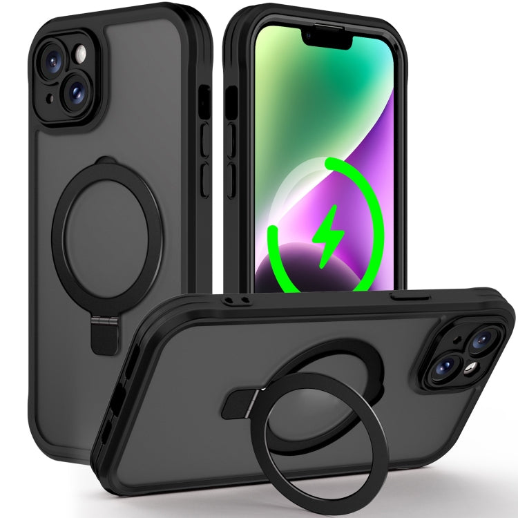 Skin Feel MagSafe Holder 360 Full Body Phone Case