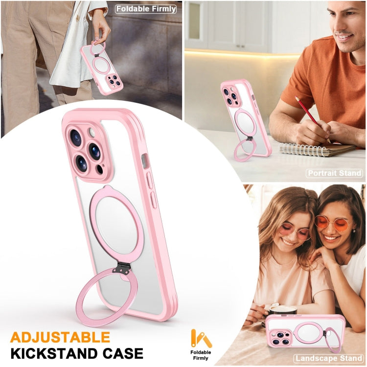 Skin Feel MagSafe Holder 360 Full Body Phone Case, For iPhone 13 Pro