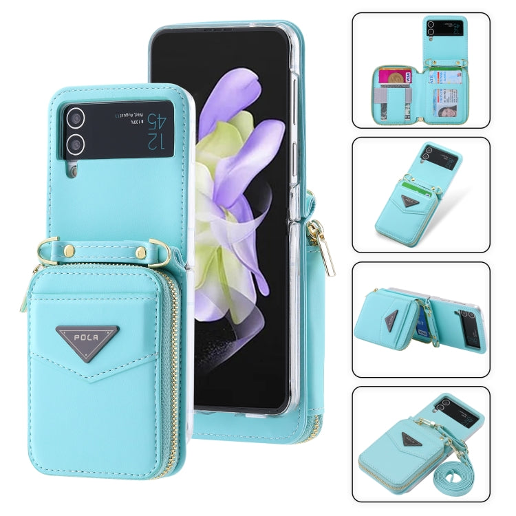 POLA Multi-Card Slots Zipper Wallet Phone Case
