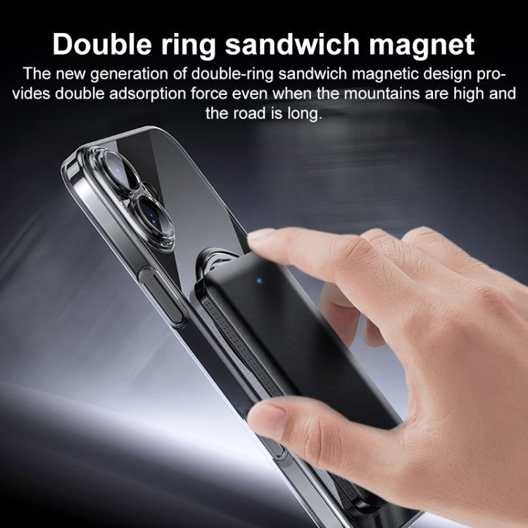 Plating PC 360 Ring Holder Magsafe Phone Case, For iPhone 16 Pro Max, For iPhone 16 Pro, For iPhone 16 Plus, For iPhone 16