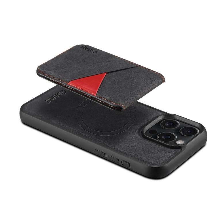 ESEBLE E2 Retro Texture Card Slots MagSafe RFID Leather Case, For iPhone 15 Plus / 14 Plus, For iPhone 15, For iPhone 14 / 13, For iPhone 14 Pro, For iPhone 14 Pro Max, For iPhone 13 Pro Max