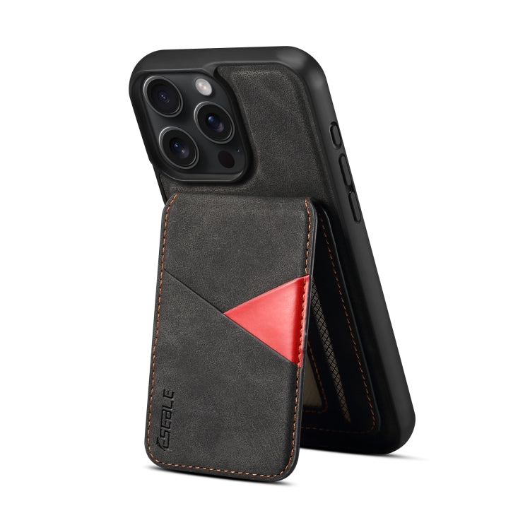ESEBLE E2 Retro Texture Card Slots MagSafe RFID Leather Case, For iPhone 15 Plus / 14 Plus, For iPhone 15, For iPhone 14 / 13, For iPhone 14 Pro, For iPhone 14 Pro Max, For iPhone 13 Pro Max