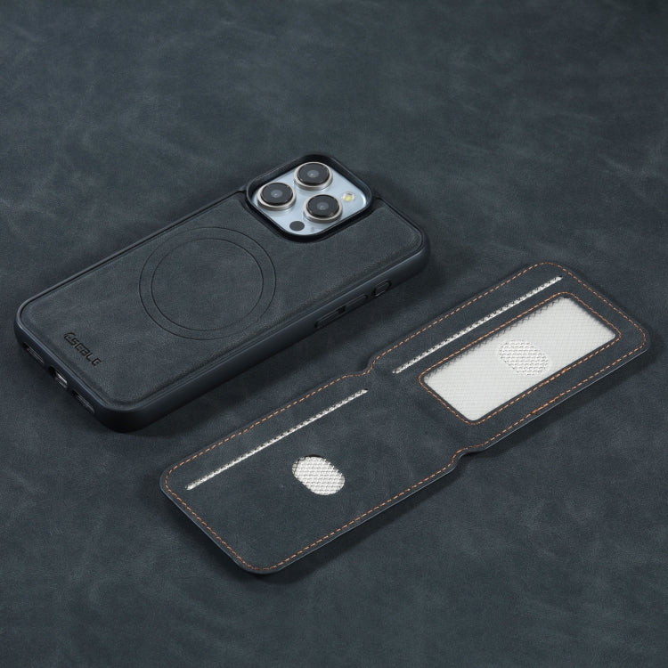ESEBLE E2 Retro Texture Card Slots MagSafe RFID Leather Case, For iPhone 15 Plus / 14 Plus, For iPhone 15, For iPhone 14 / 13, For iPhone 14 Pro, For iPhone 14 Pro Max, For iPhone 13 Pro Max