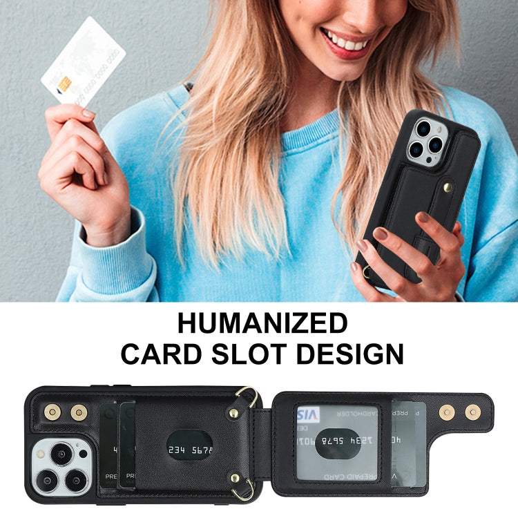 Wristband Vertical Flip Wallet Back Cover Phone Case with Long Lanyard, For iPhone 15 Pro Max, For iPhone 15, For iPhone SE 2022 / 2020 / 8, For iPhone XS Max