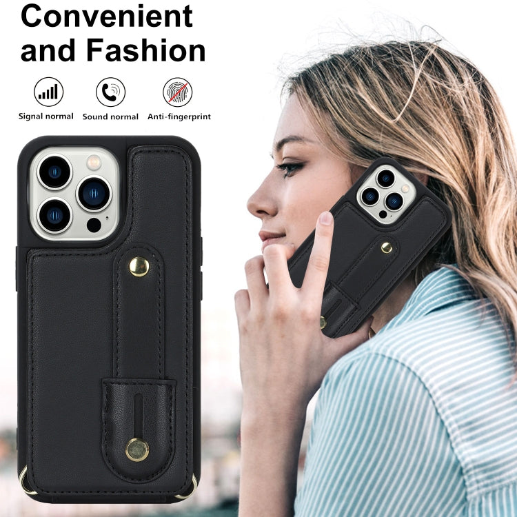 Wristband Vertical Flip Wallet Back Cover Phone Case with Long Lanyard, For iPhone 15 Pro Max, For iPhone 15, For iPhone SE 2022 / 2020 / 8, For iPhone XS Max