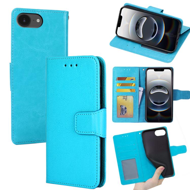 Crystal Texture Leather Phone Case, For iPhone 16e, For iPhone 16 Pro Max, For iPhone 16 Pro